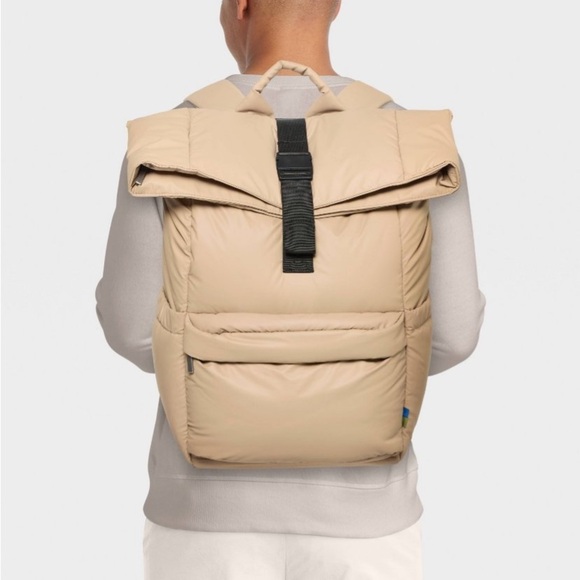 Puffer 16" Backpack Tan - Open StoryT™ new - Picture 2 of 8